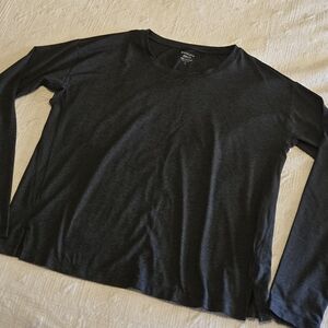 Athleta Uptempo II Long Sleeve Top, Size Large